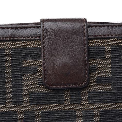 fendi zucca bel|fendi zucca wallet for sale.